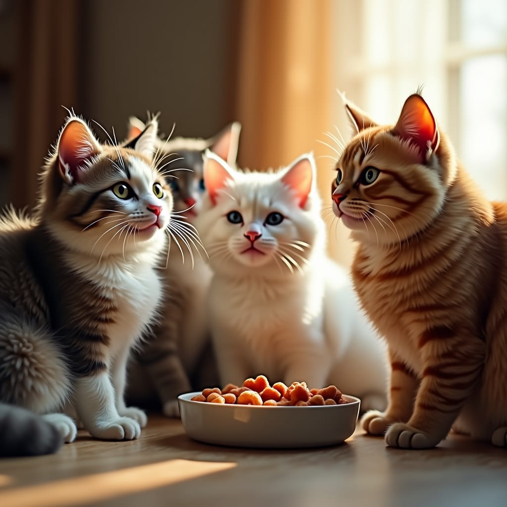 Koty cierpią podczas powodzi 1